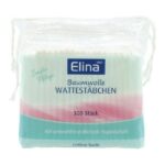 Coton-tige en papier Elina 300pcs dans un sac avec une tige en papier écologique coton