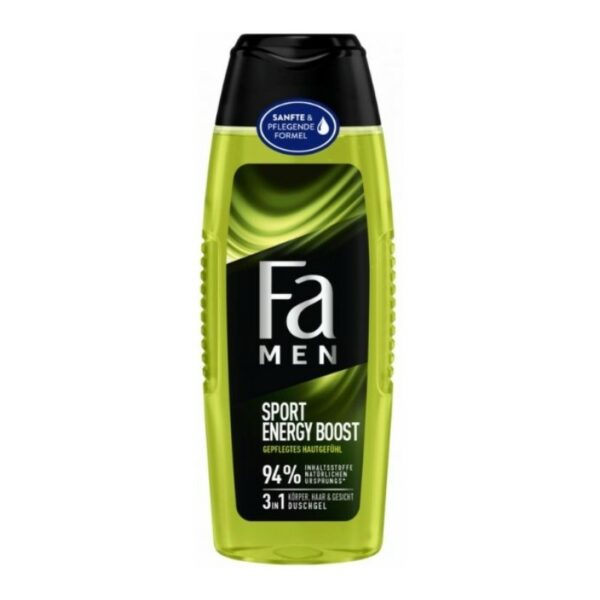 Fa men gel douche sport energy boost - flacon 250ml