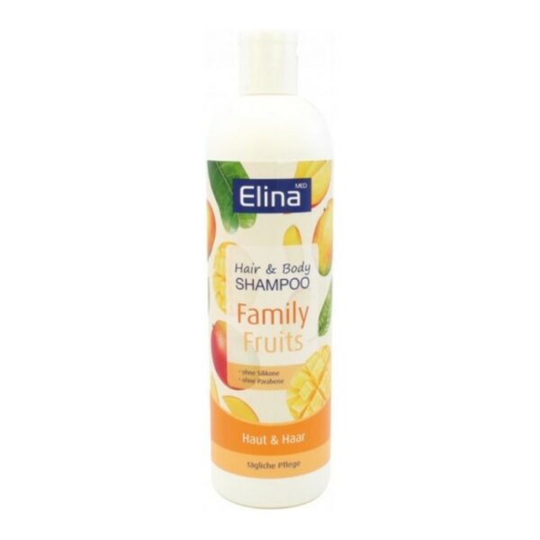 Gel Douche Elina med 500ml Cheveux & Corps Family Fruits