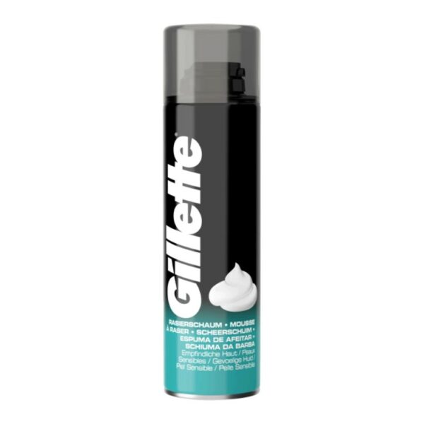 GILLETTE - Peau sensible Mousse à Raser 250ML