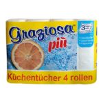 Lot de 4 essuie-tout 3 plis