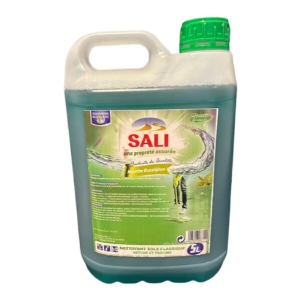 SALI - Nettoyant sol classique menthe-eucalyptus 5 litres
