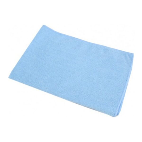 CLEAN - Torchon De Sol En Microfibre Bleu Tissu 60x40