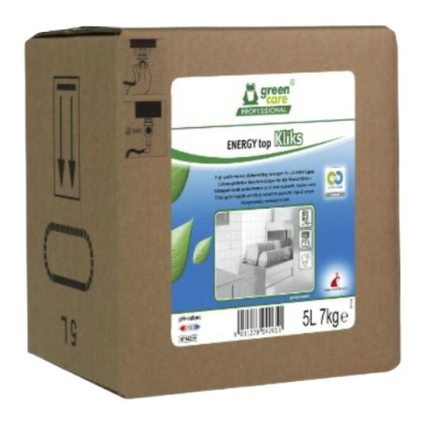 GREENCARE - Energy topkliks 5L Liquide lave-vaisselle concentré eau dure avec système de pompe pro