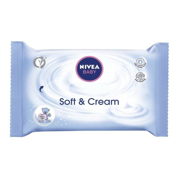 NIVEA - Lingettes Bébé Humides Douce Et Crème
