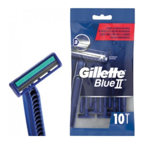 Gilette Blue 2 - 10 Rasoirs Par Paquet