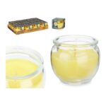 Bougies Parfumées à la Citronnelle - Bocal en Verre 7,5X7,5X6,5cm