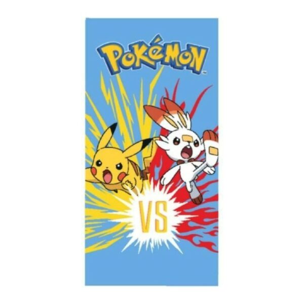 Serviette De Bain Pokemon Fight - Serviette de plage 140 X 70cm